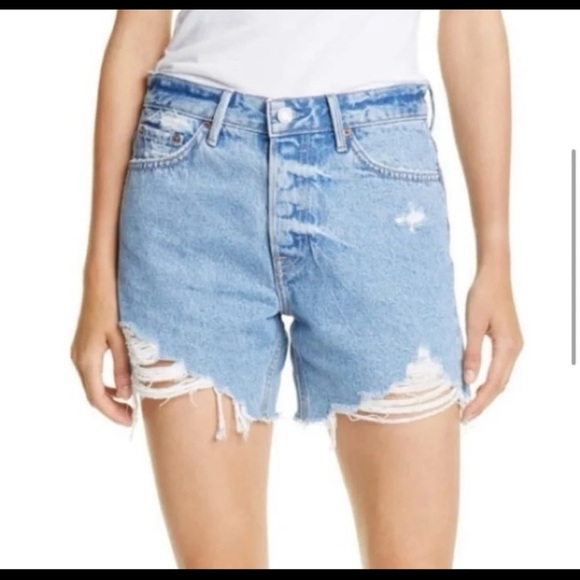 GRLFRND One Last Song Jourdan Distressed Cutoff Denim Shorts 
size 27 - Picture 3 of 12